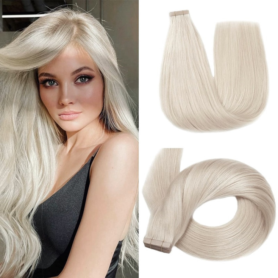 Extensii Tape In Blond Perlat Extensii Tape In Blond Perlat